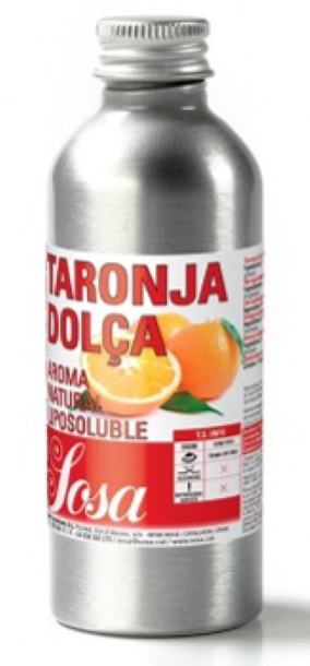 SOSA Alphabet of Flavours Sweet Orange Natural Lipsoluble Aroma (50g)